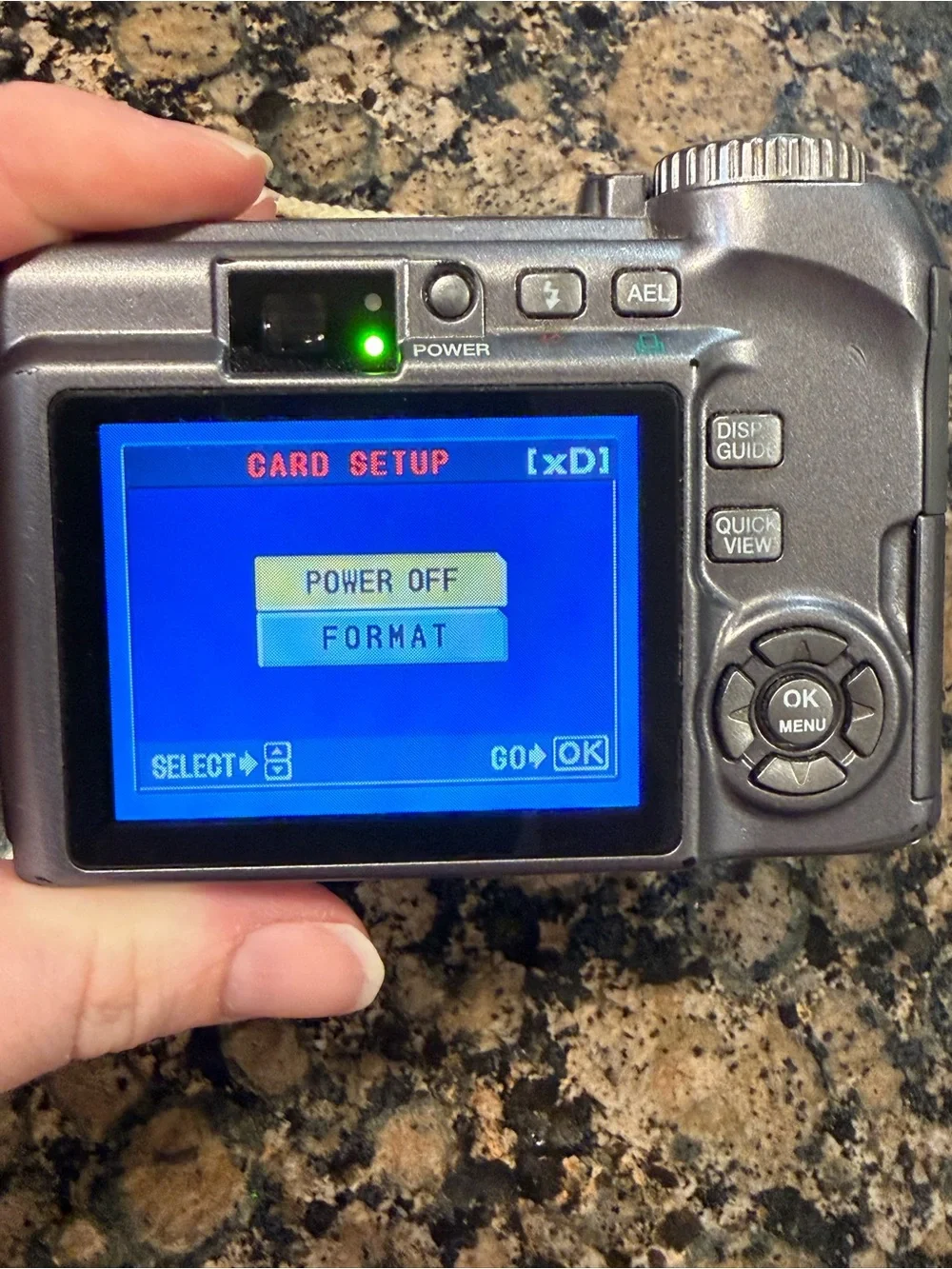 Olympus SP-320 digital camera
